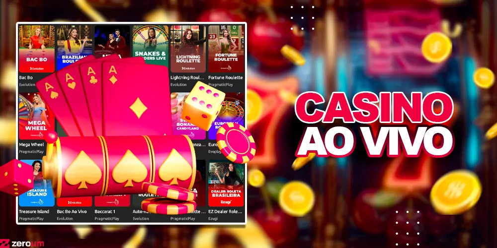 Cassino ao vivo em tempo real com dealers ao vivo