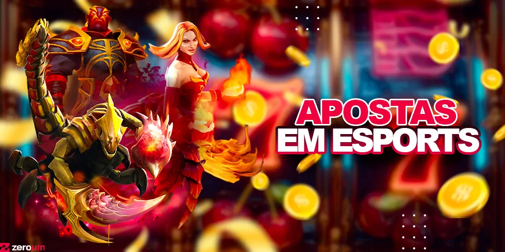 Apostas em esportes cibernéticos no site da Zeroum
